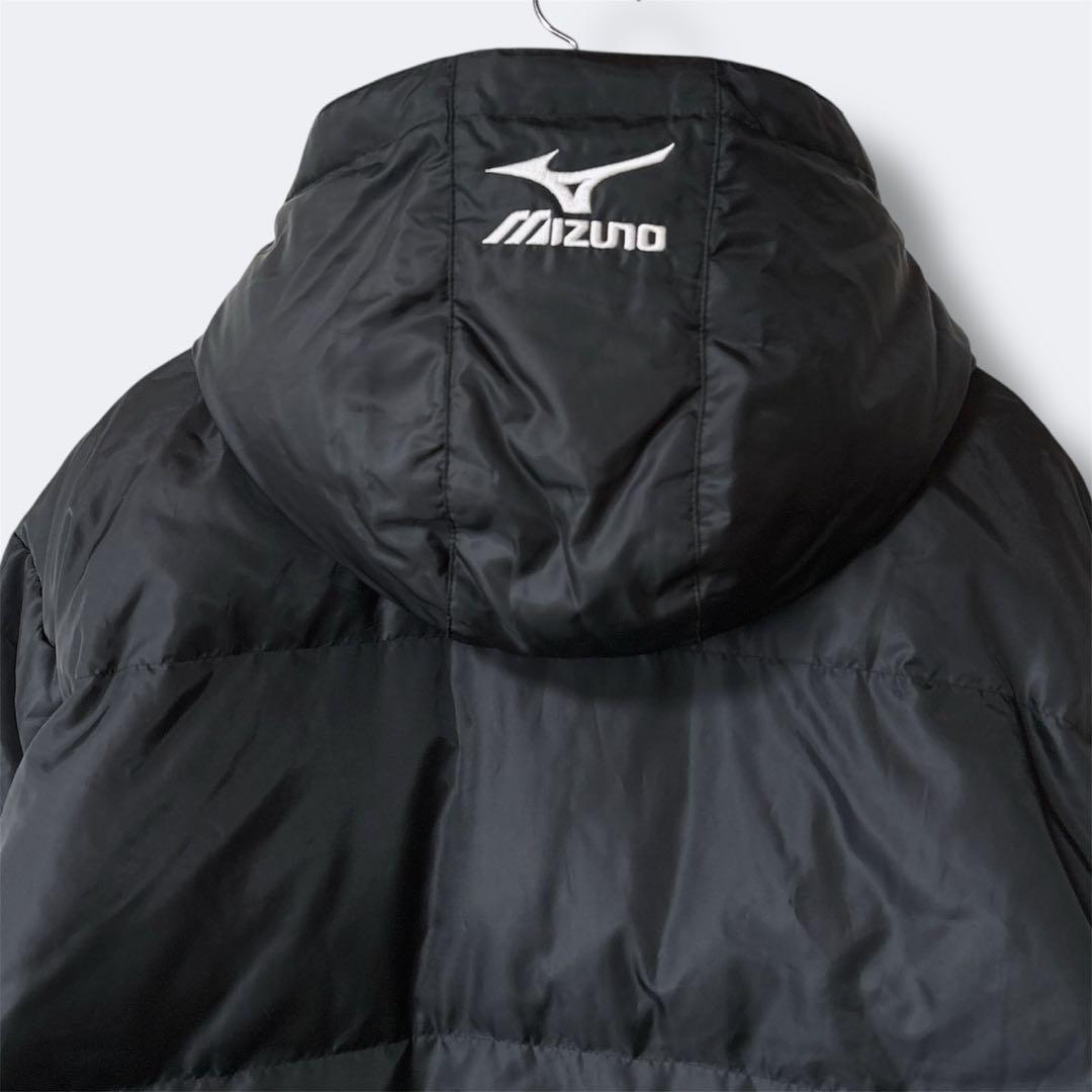 MIZUNO ミズノ ダウン ベンチコート ブラック L