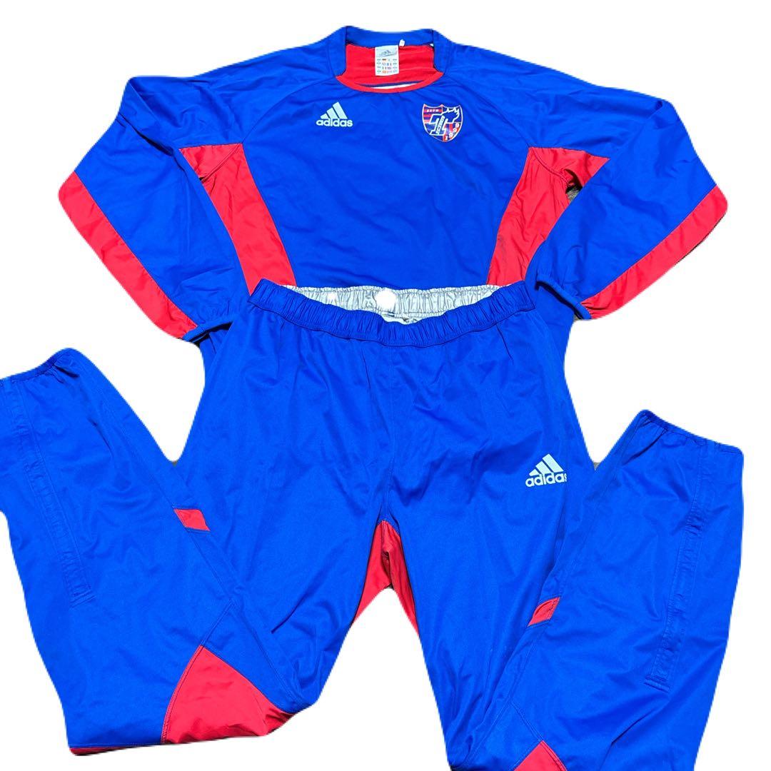 【激レア】 FC東京 アディダス リバーシブル アルミジャケット パンツ セット