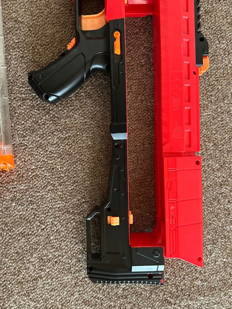 ナーフRIVAL 1500 エアソフトガン 赤黒