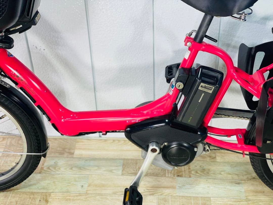 2945ブリヂストン8.7アンペア3人乗り対応子供乗せ　電動アシスト自転車