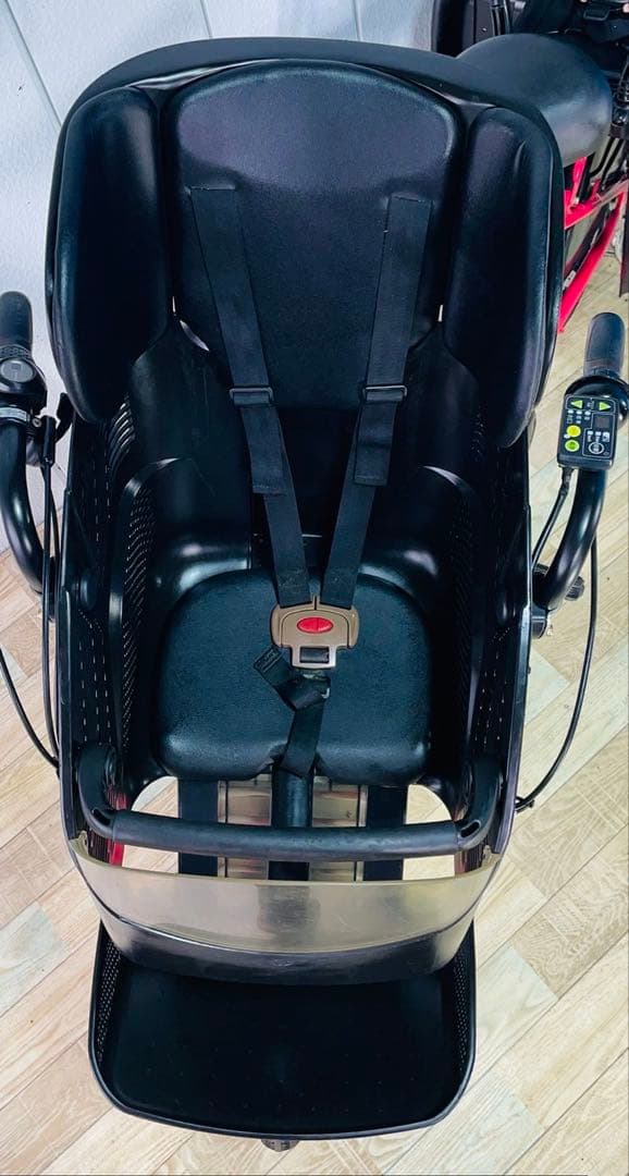 2945ブリヂストン8.7アンペア3人乗り対応子供乗せ　電動アシスト自転車