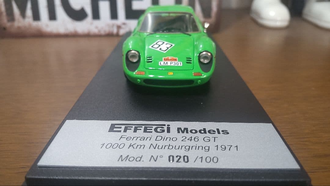 ミニカー Ferrari Dino 246 GT EFFEGi 83GT