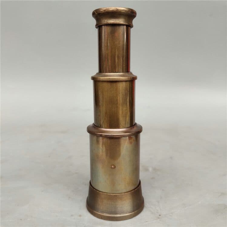 古玩古雑芸品銅伸縮式単筒望メガネ