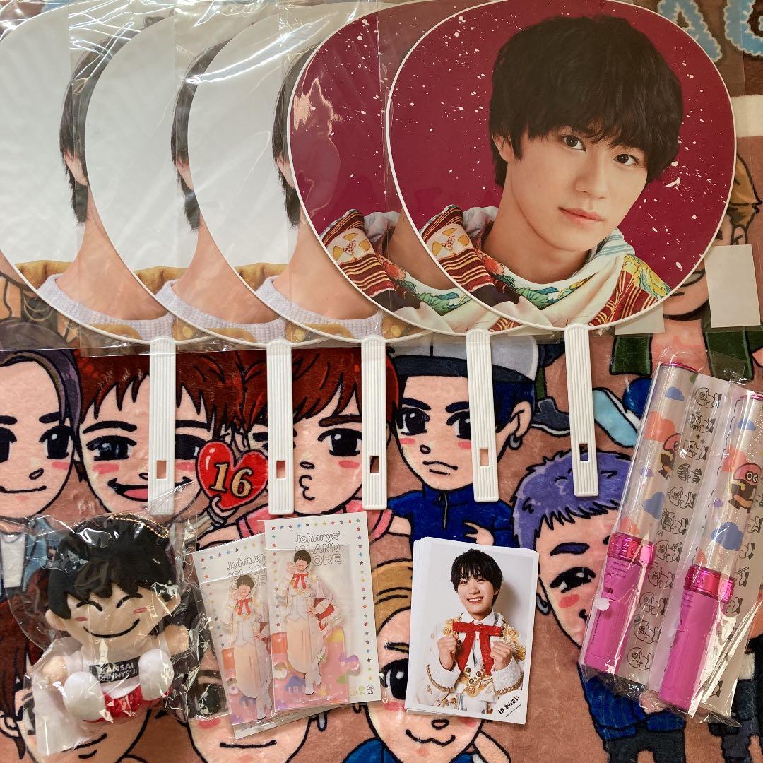 嶋﨑斗亜 うちわ アクスタ ちびぬい ペンライト 公式写真