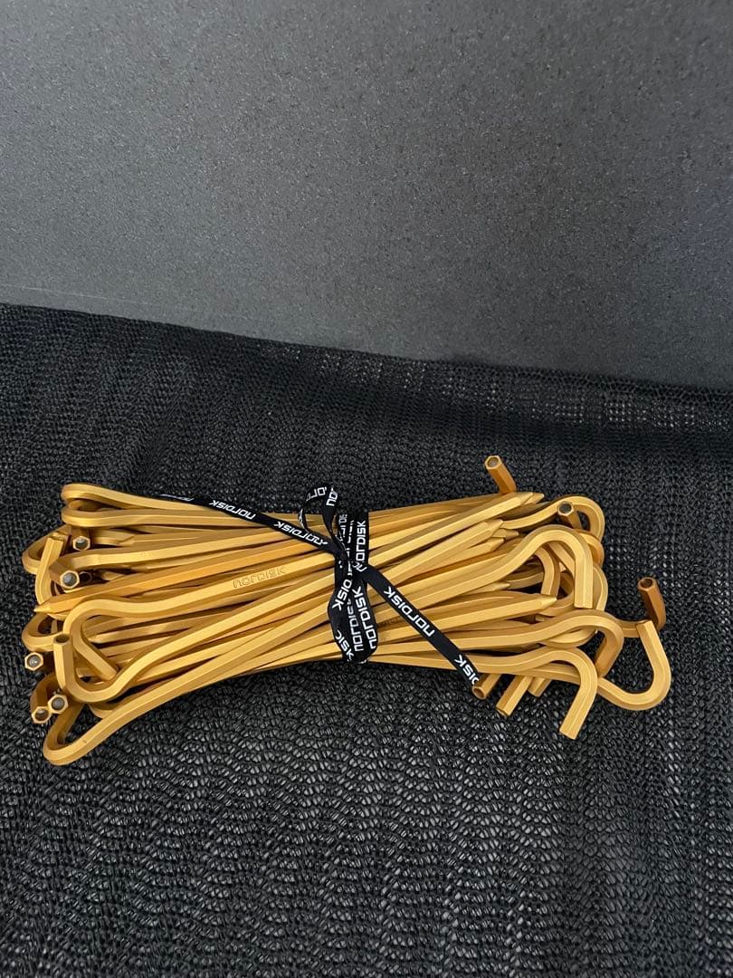 【未使用】ノルディスク(Nordisk) ペグ 43本セット