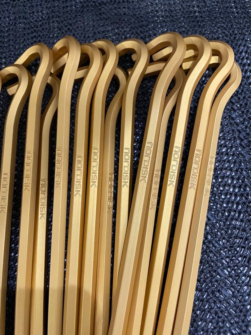 【未使用】ノルディスク(Nordisk) ペグ 43本セット