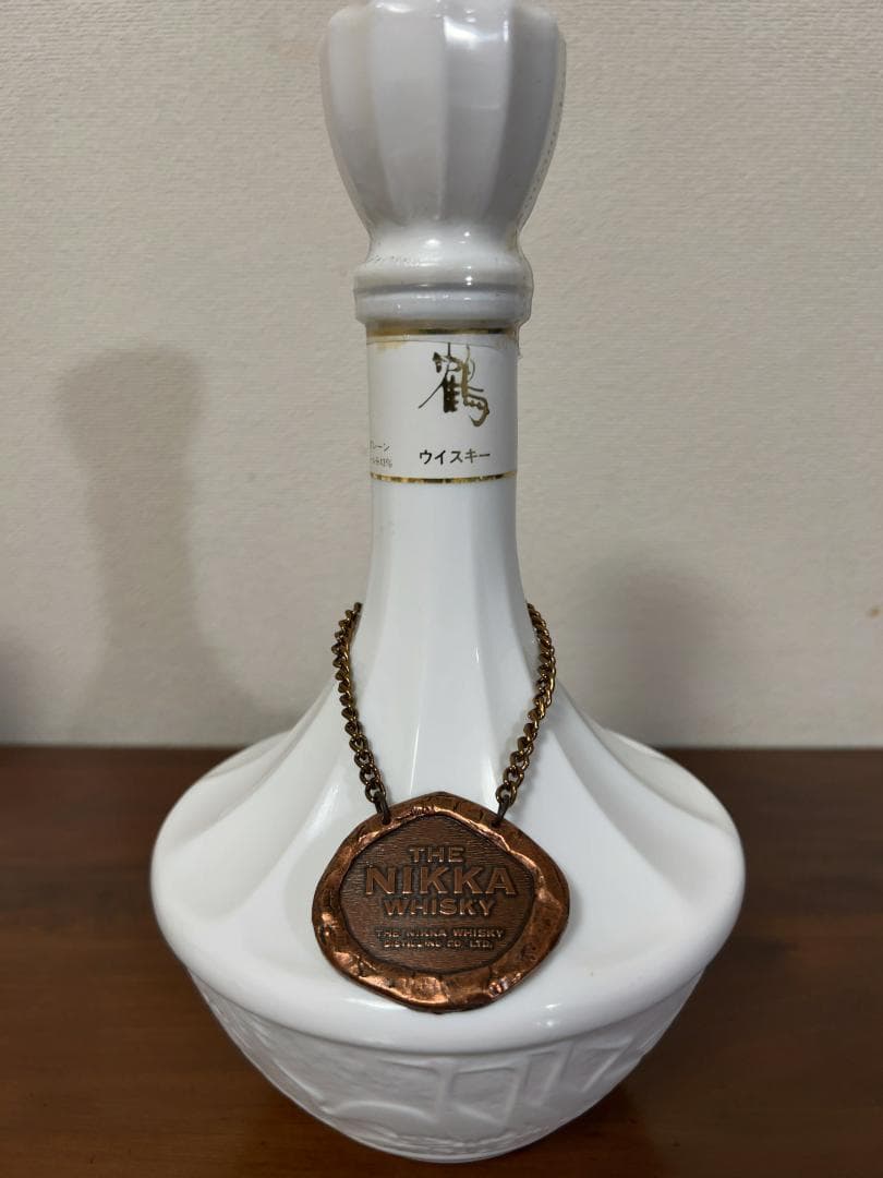［新品未開封］NIKKA WHISKY TSURU 陶器ボトル