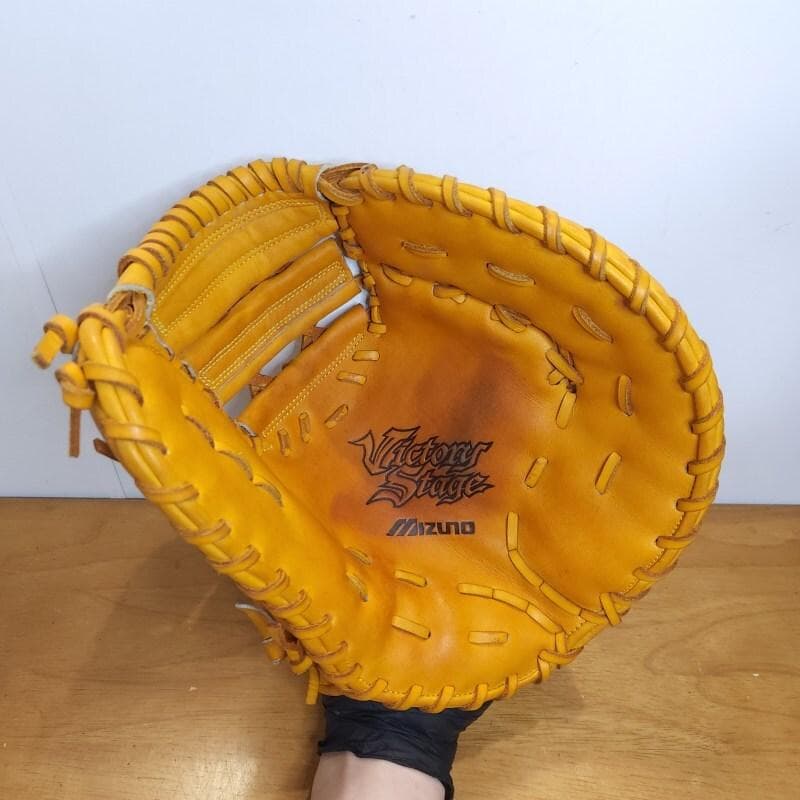 ミズノ ビクトリーステージ 限定品 美品 児童用 ファーストミット 軟式グローブ