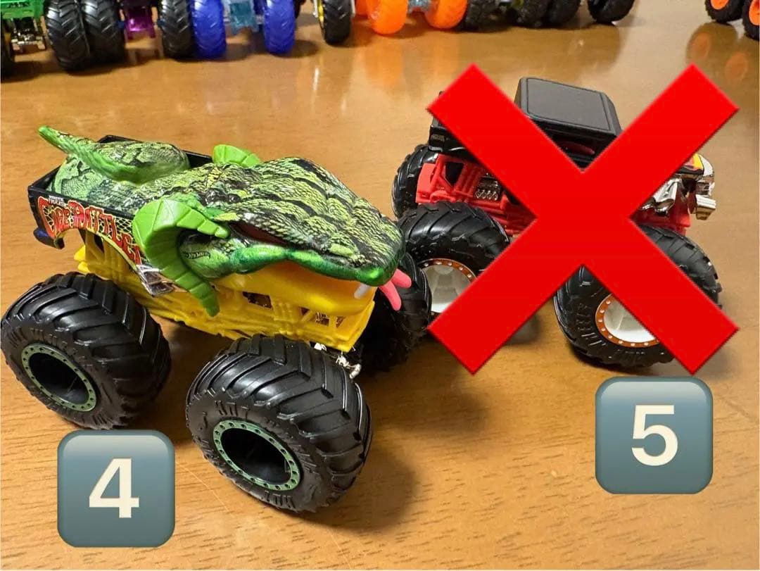 <バラ売り>ホットウィール/モンスタートラック