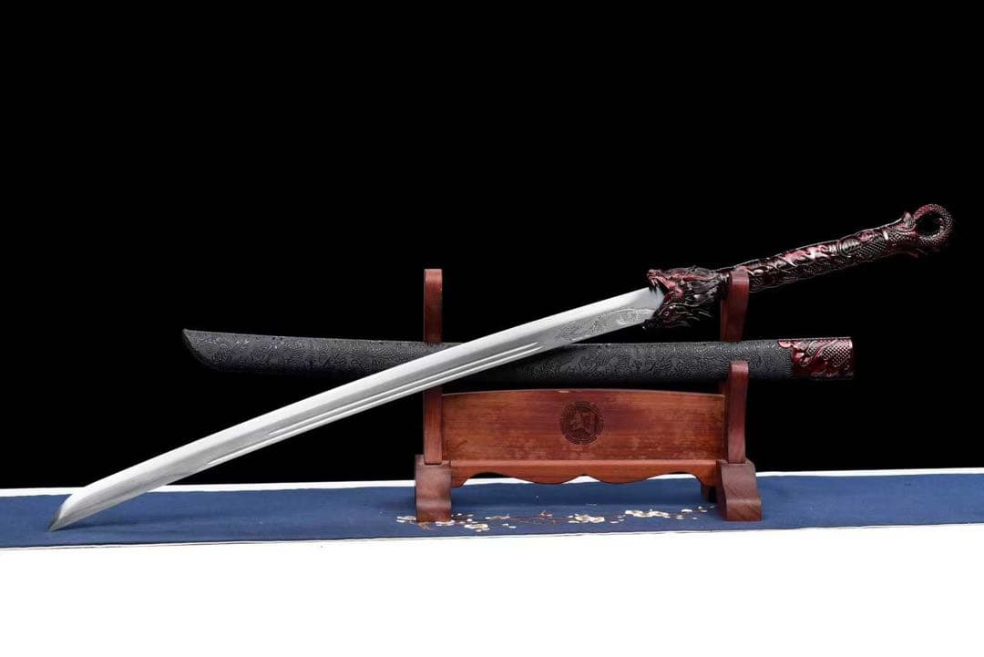 蒼龍怒 模造刀 鑑賞用 武具 舞踊刀 古兵器