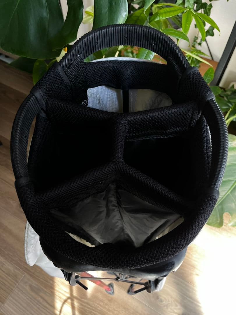 BRIEFING BEAMS GOLF キャディバッグ ホワイト