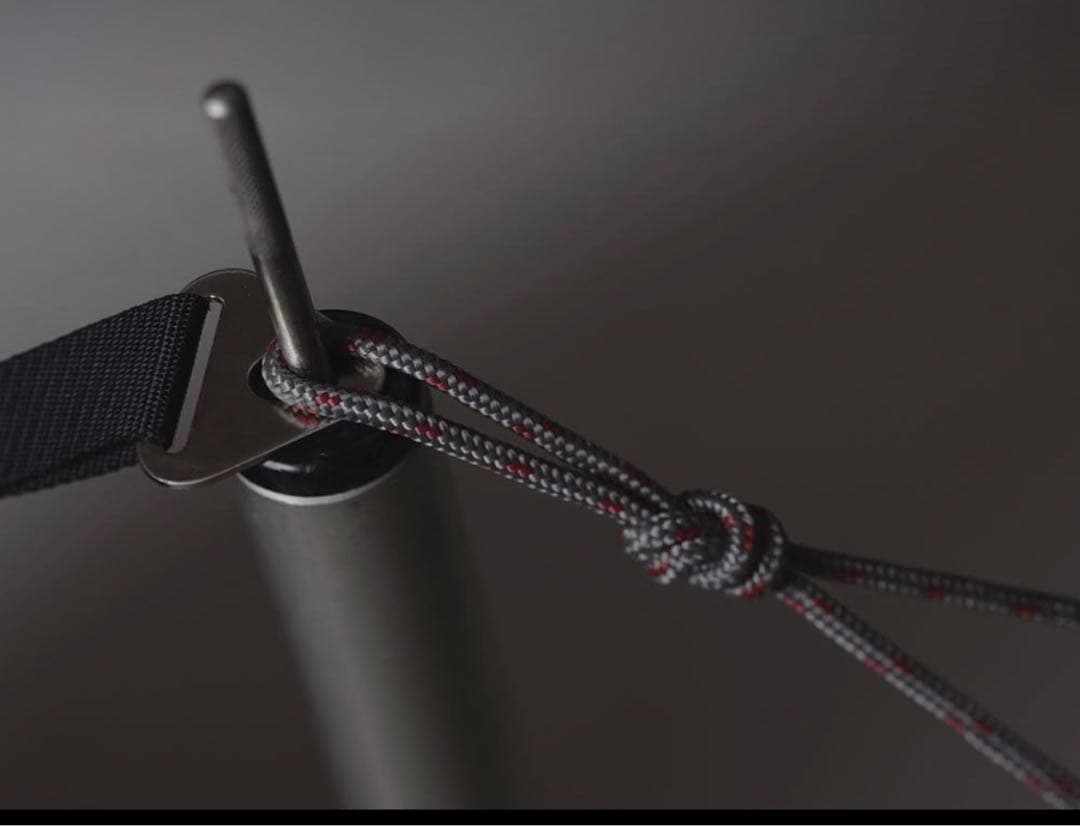 スノーピーク ウィングポールブラック 280cm