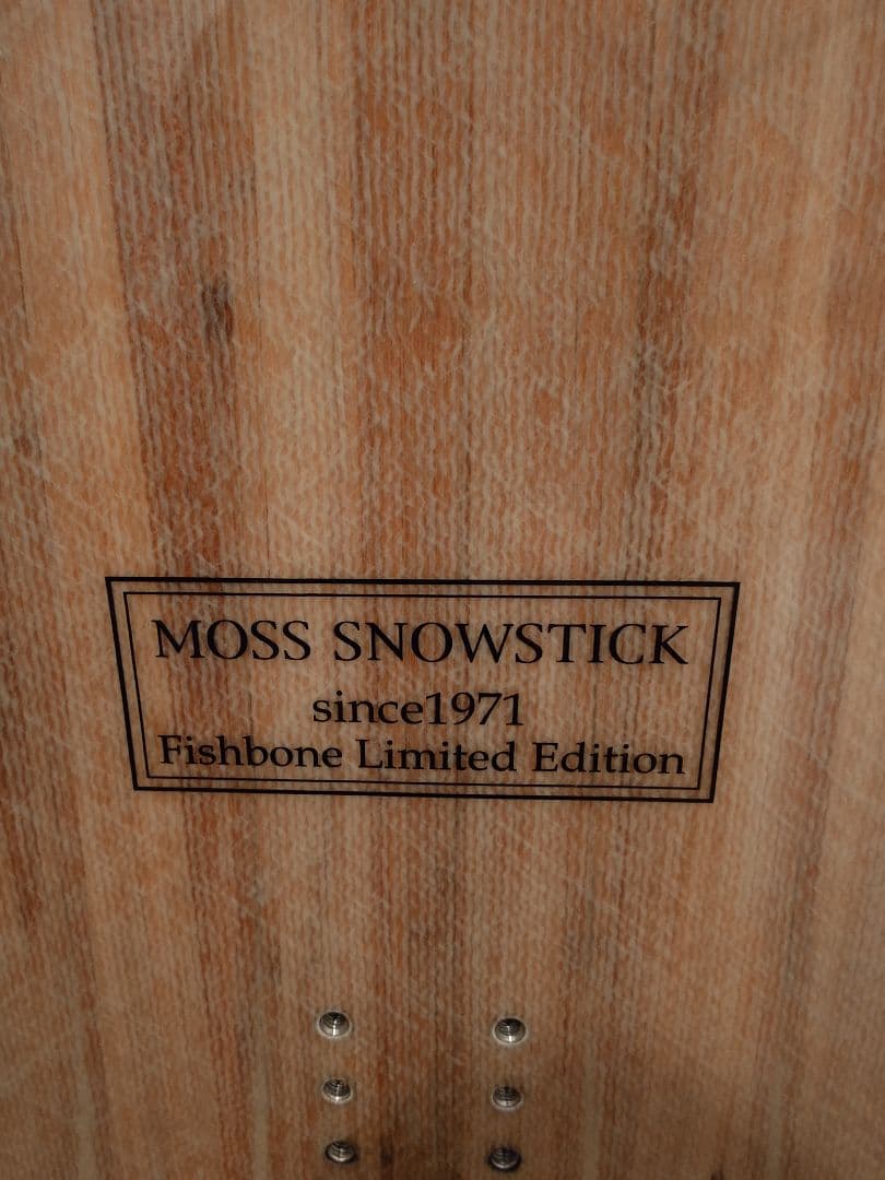 スノーボード mossstick pt52 fishbone