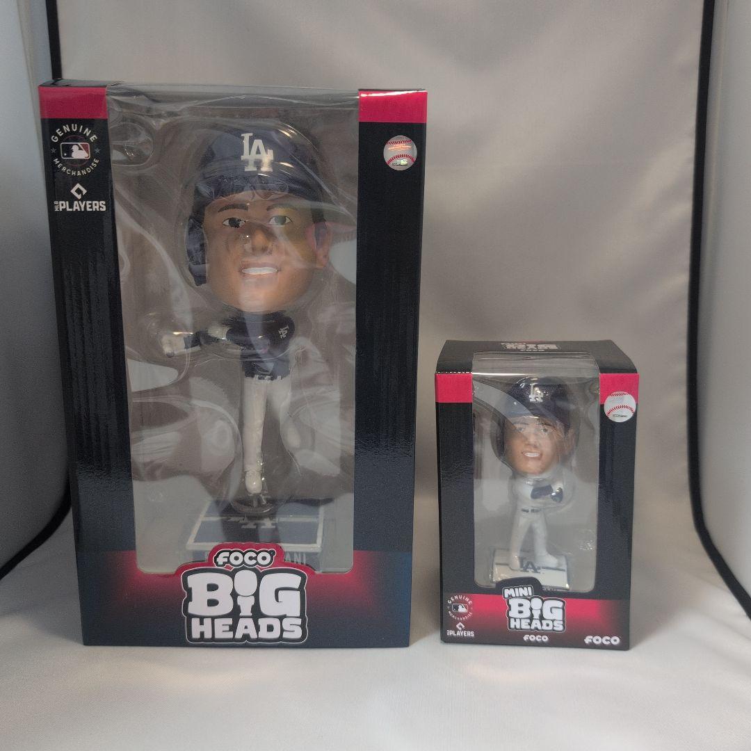 大谷　翔平　ボブルヘッド　フィギュア　２点セット　野球　ベースボール