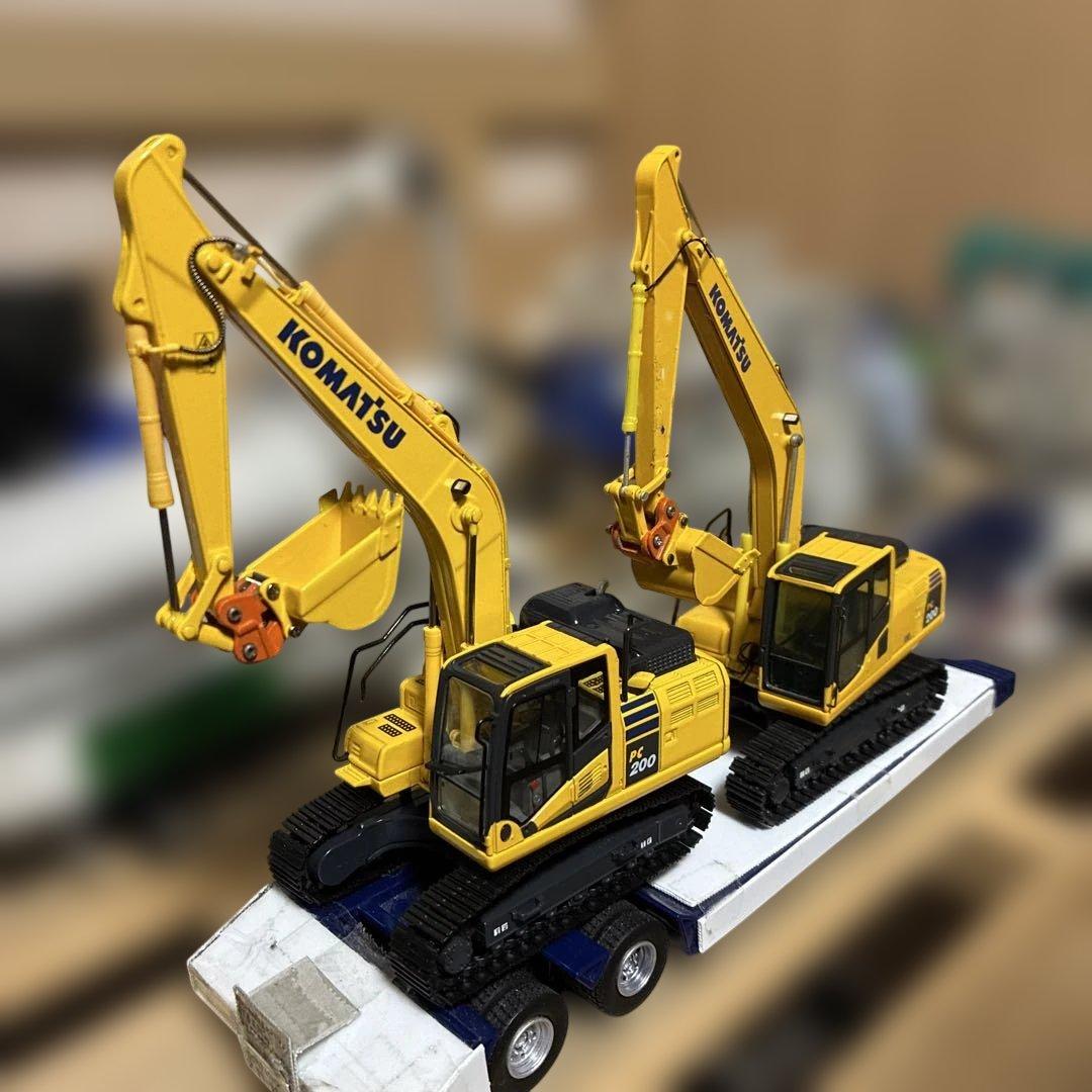 Komatsu PC200-8 PC200-11 クイックヒッチ付き