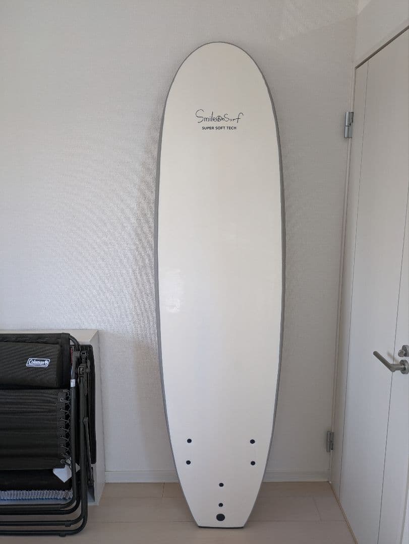 スマイルオンサーフ 7ft（213cm）カバー付　数回使用　ソフトボード