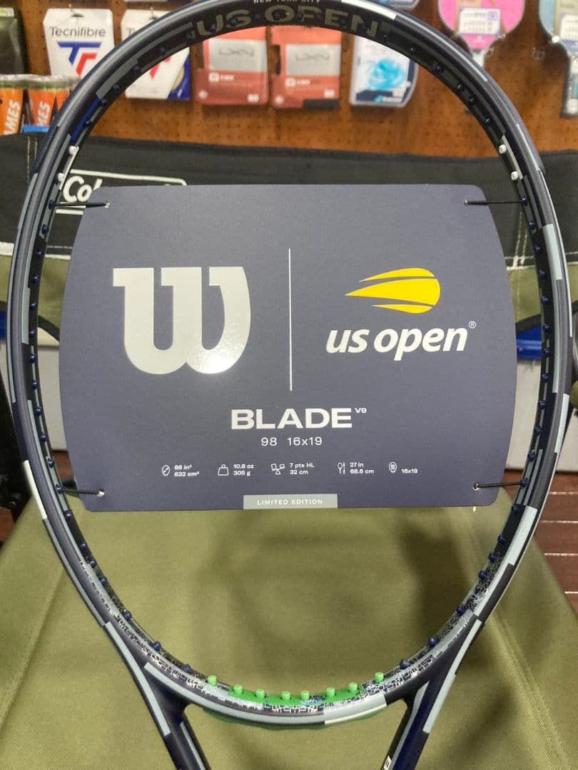 【新品未使用！】Wilson BLADEV9 98 US OPEN MODEL