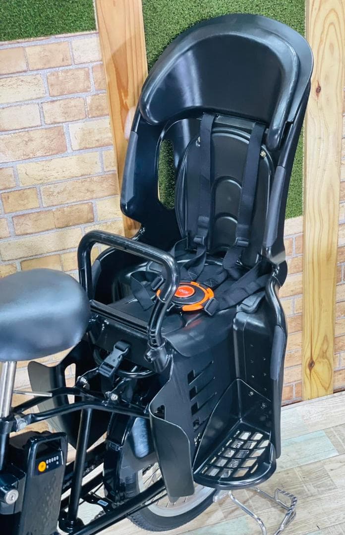 2018 マット系ブラック　ギュット　子供乗せ電動アシスト自転車 ZH2050