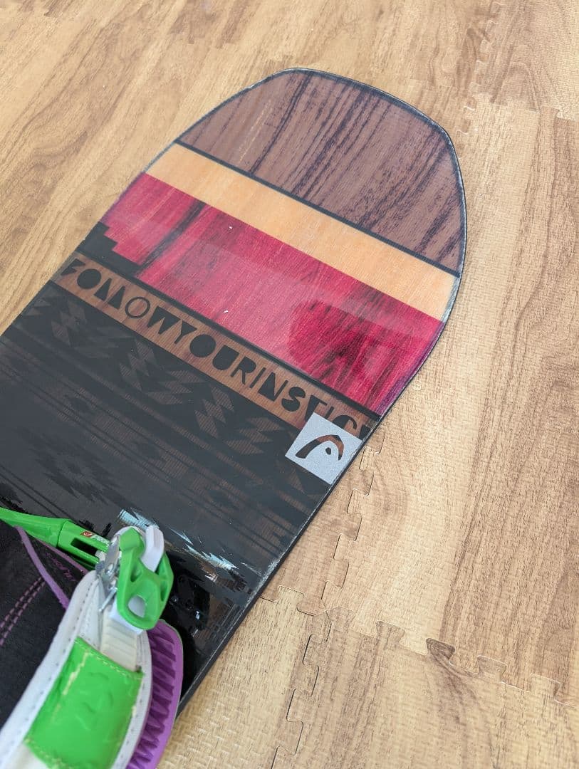 ダブルキャンバー　HEAD stella　138cm ブーツ23.5