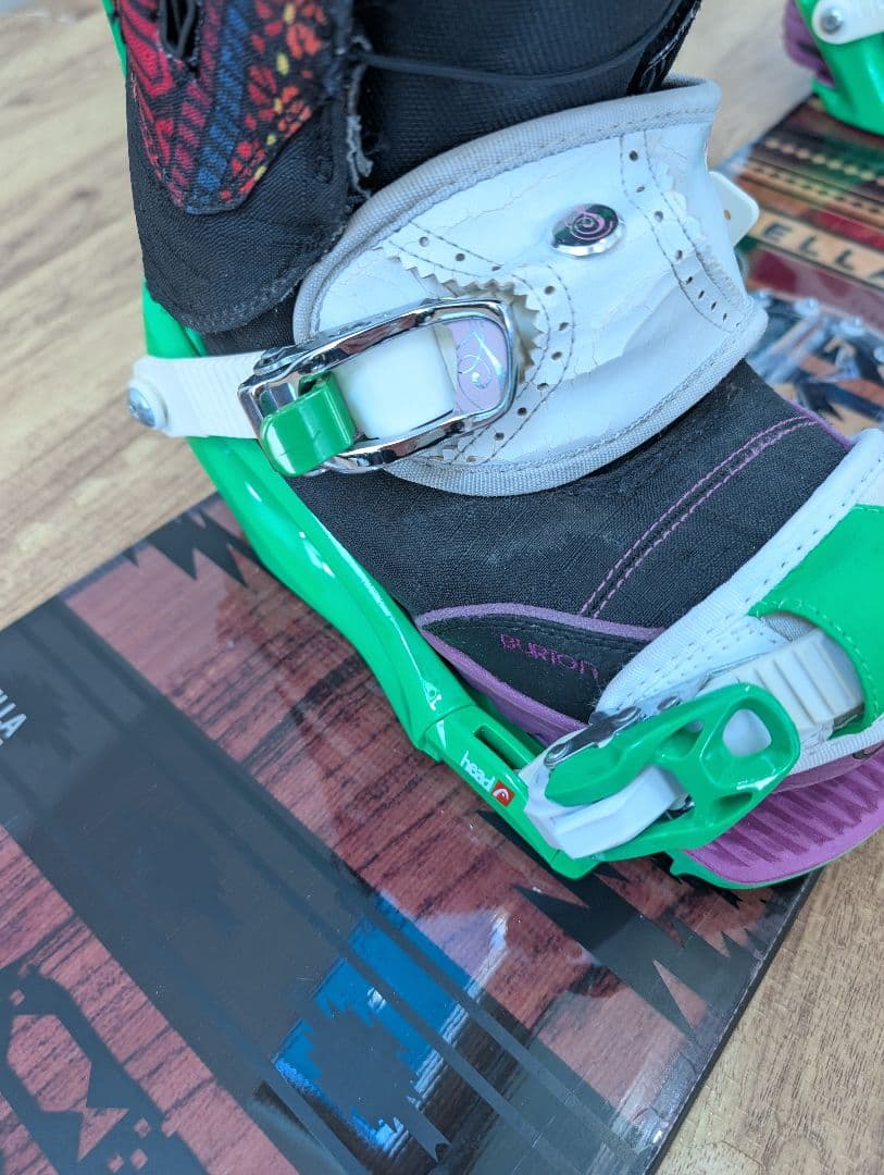 ダブルキャンバー　HEAD stella　138cm ブーツ23.5