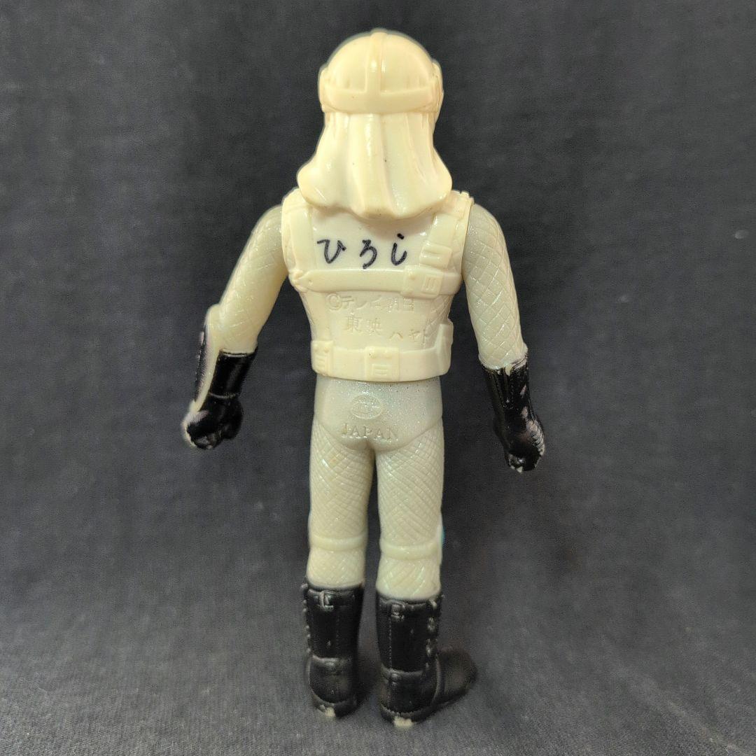 昭和レトロ　当時物　銀河大戦　リュウ　ハヤト　ソフビ　ジャンク品