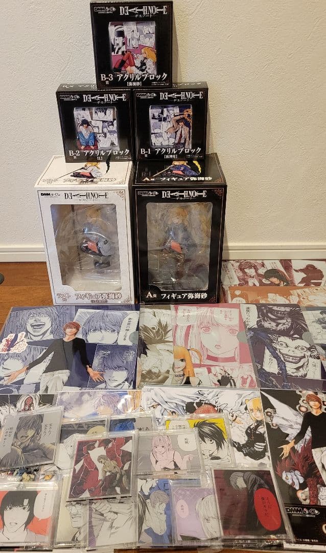 デスノート　DEATH NOTE DMMくじ　30種コンプリートセット