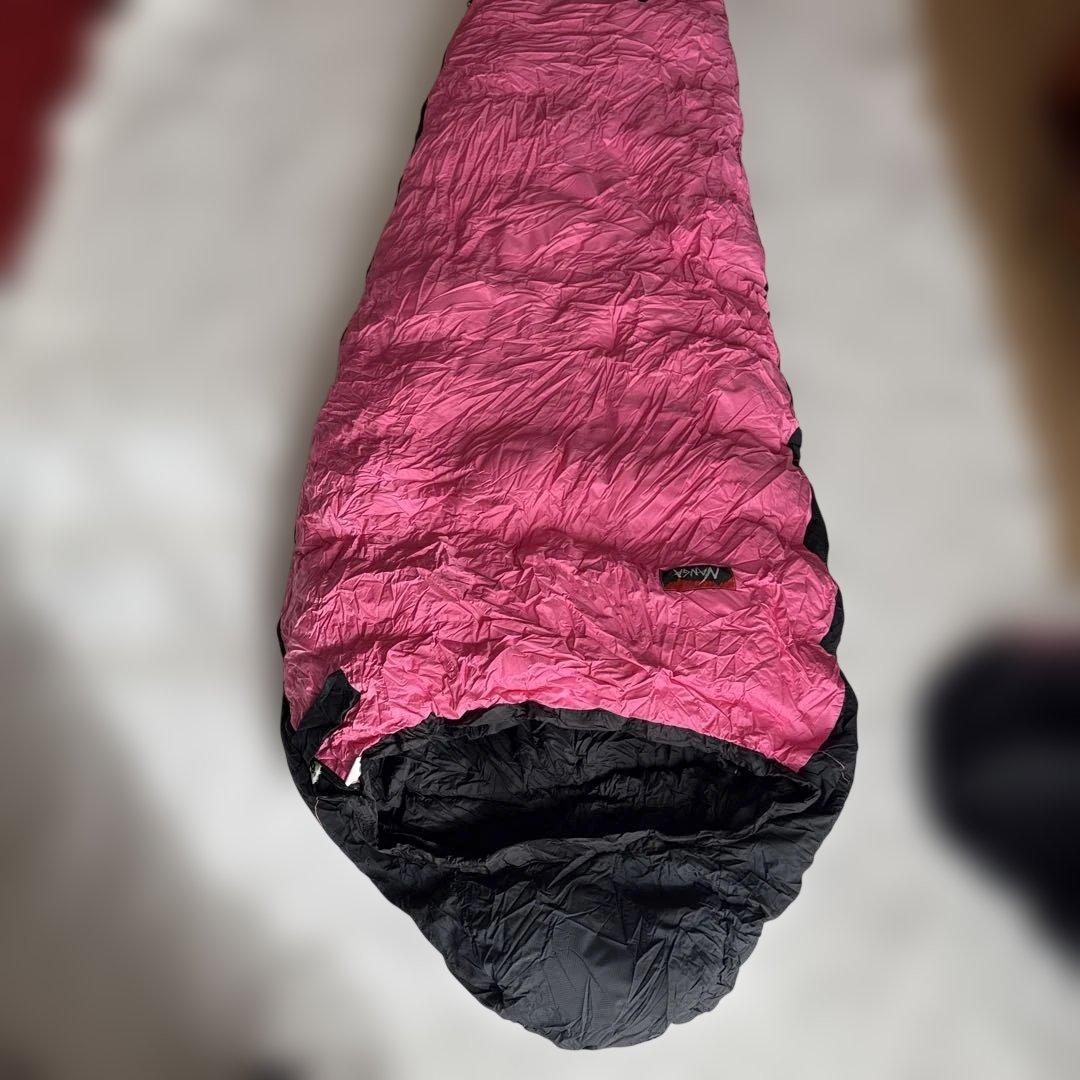 NANGA オーロラライト900SPDX 特注左ファスナー 厳冬期最高峰シュラフ