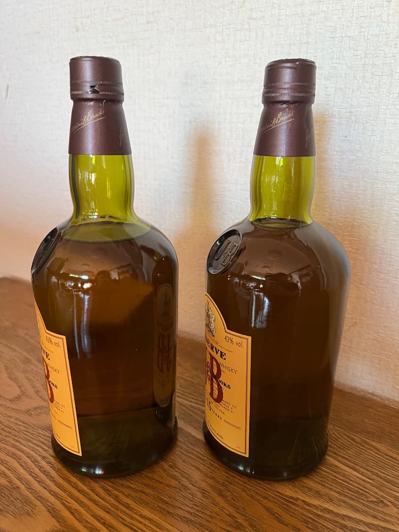 J&B RESERVE ジャスティリーニアンドブルクッス 15年 2セット