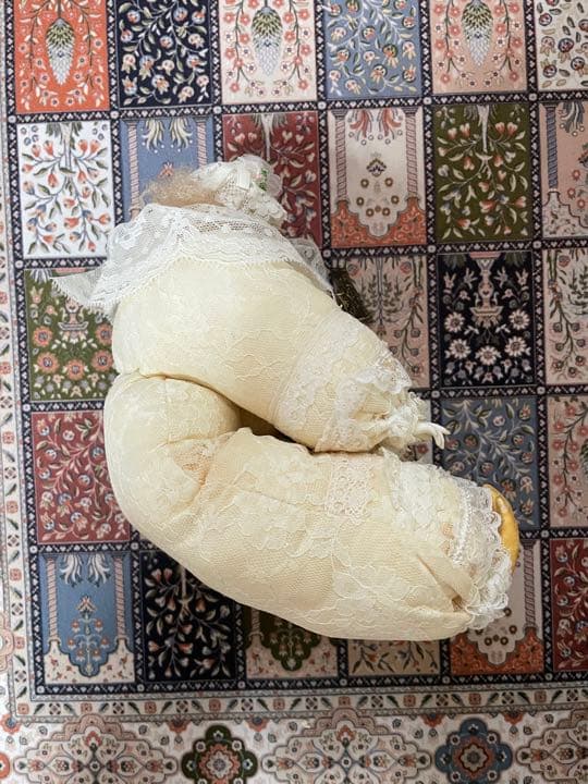 フランス人形　ビスクドール　着せ替え人形　タグ付