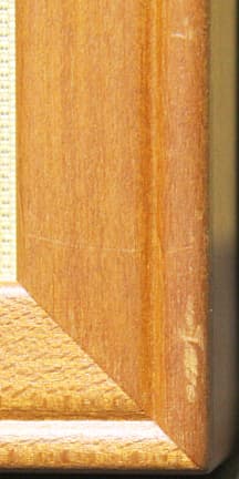 穐月明【芙蓉花】 水墨画 6号 共シール有り