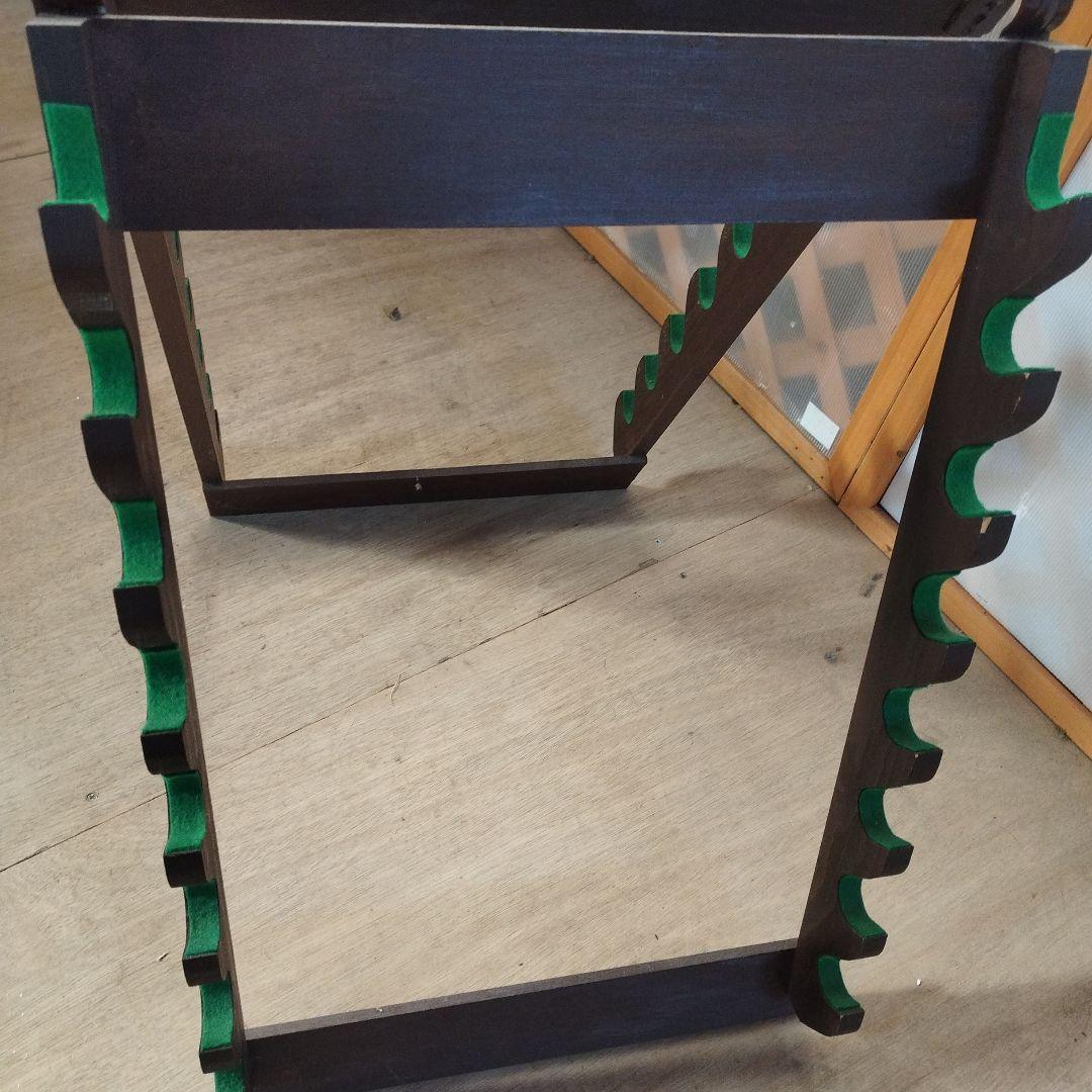 木製折りたたみスタンド　模造刀　刀立て