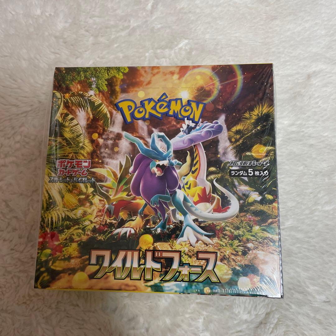 ポケモンカード　ワイルドフォースBOX シュリンク付き