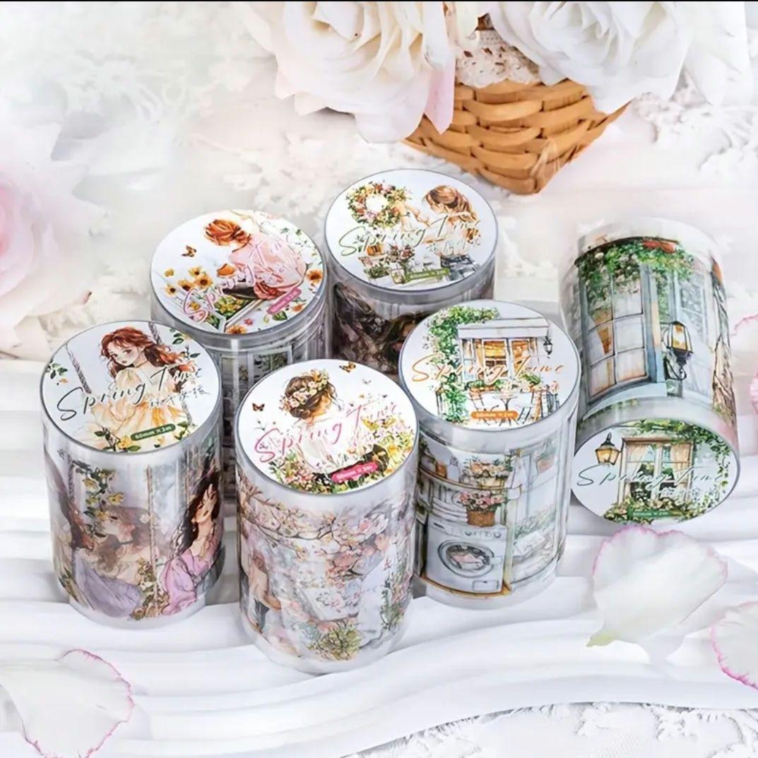 コラージュ　PETテープ　テープシール10種類