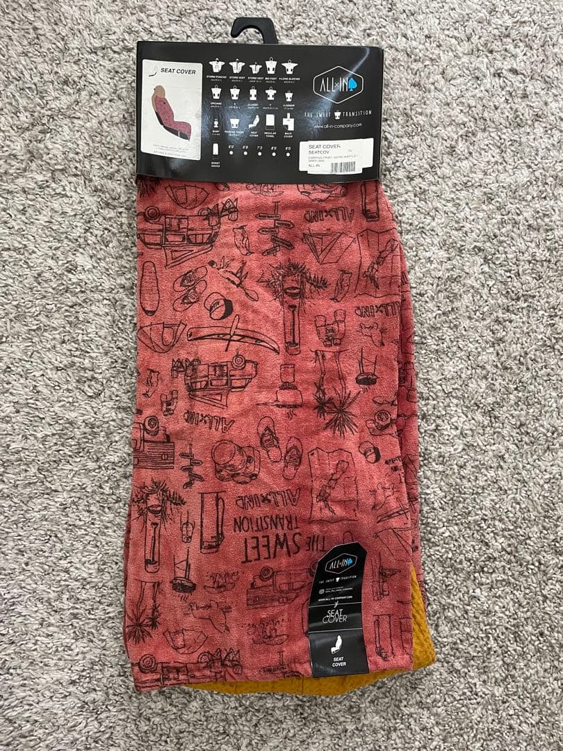 ALL × IN オールイン カーシートカバー ※未使用 暗所保管品