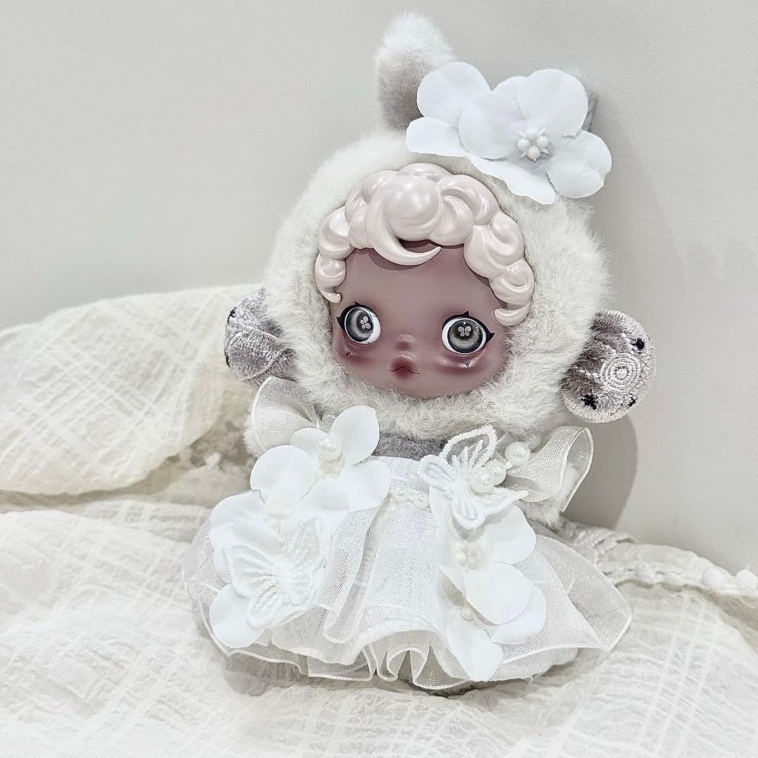 「ゆきな」POPMART スカルパンダ ぬいぐるみ　着せ替え服　4点セット