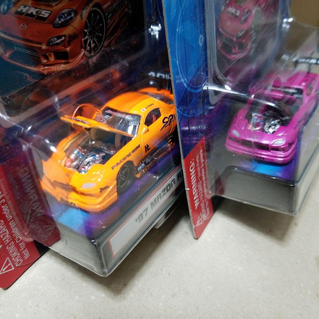 1/64 マッスルマシーン ④ RX-7 セット売り