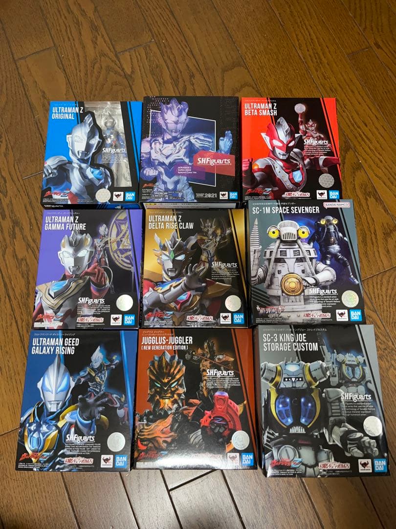 ウルトラマンゼット　他9体セット　フィギュアーツ