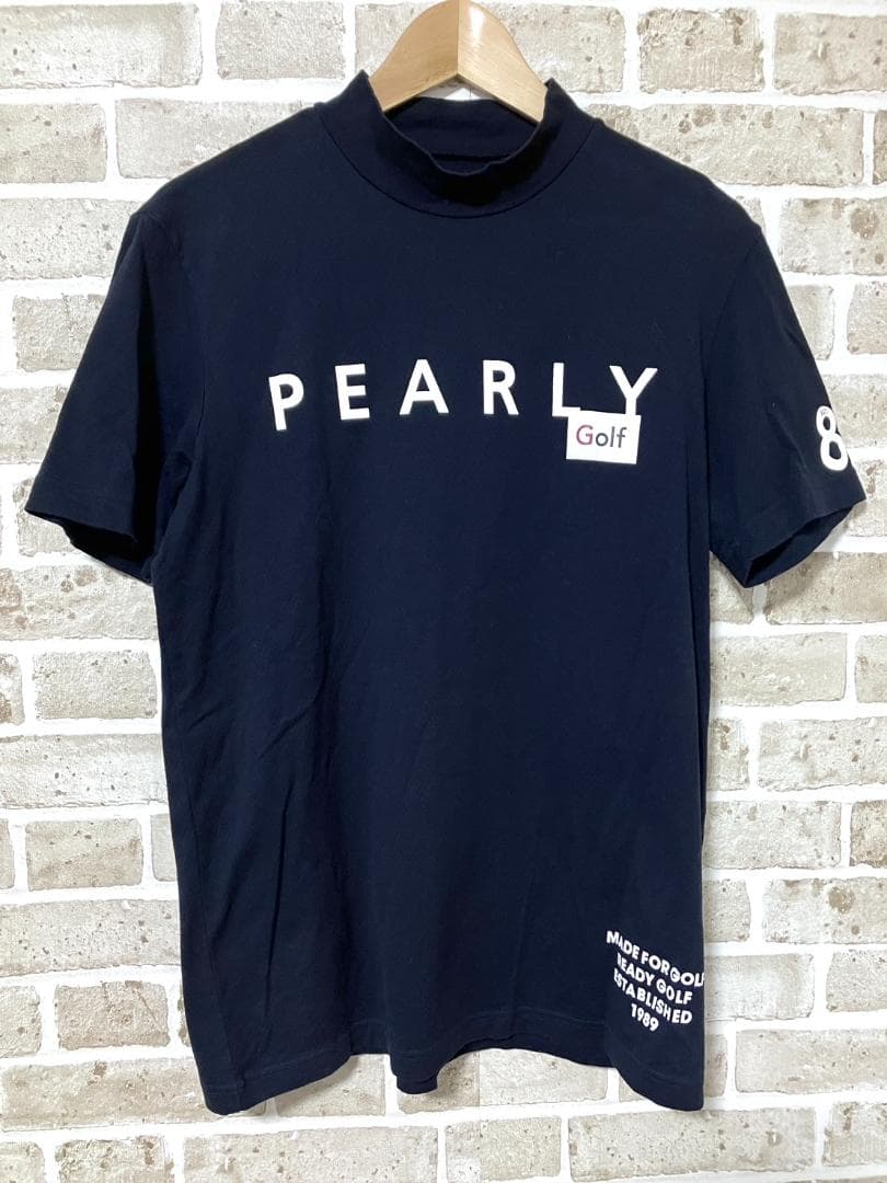 【24時間以内/早い者勝ち】パーリーゲイツ メンズ モックネックシャツ サイズ5