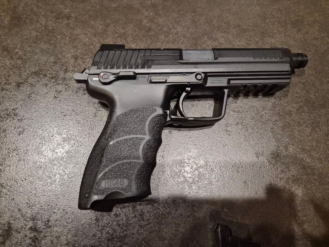 東京マルイ HK45 Tactical タクティカル　ブラック ガスガン