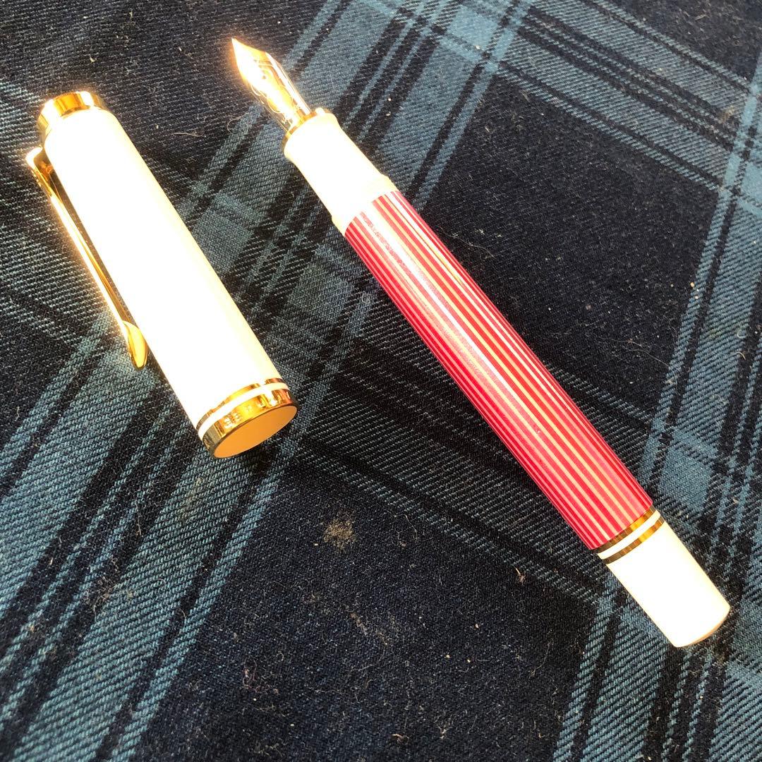 ペリカン 特別生産品 スーベレーンM600 ピンク Fニブ　細字