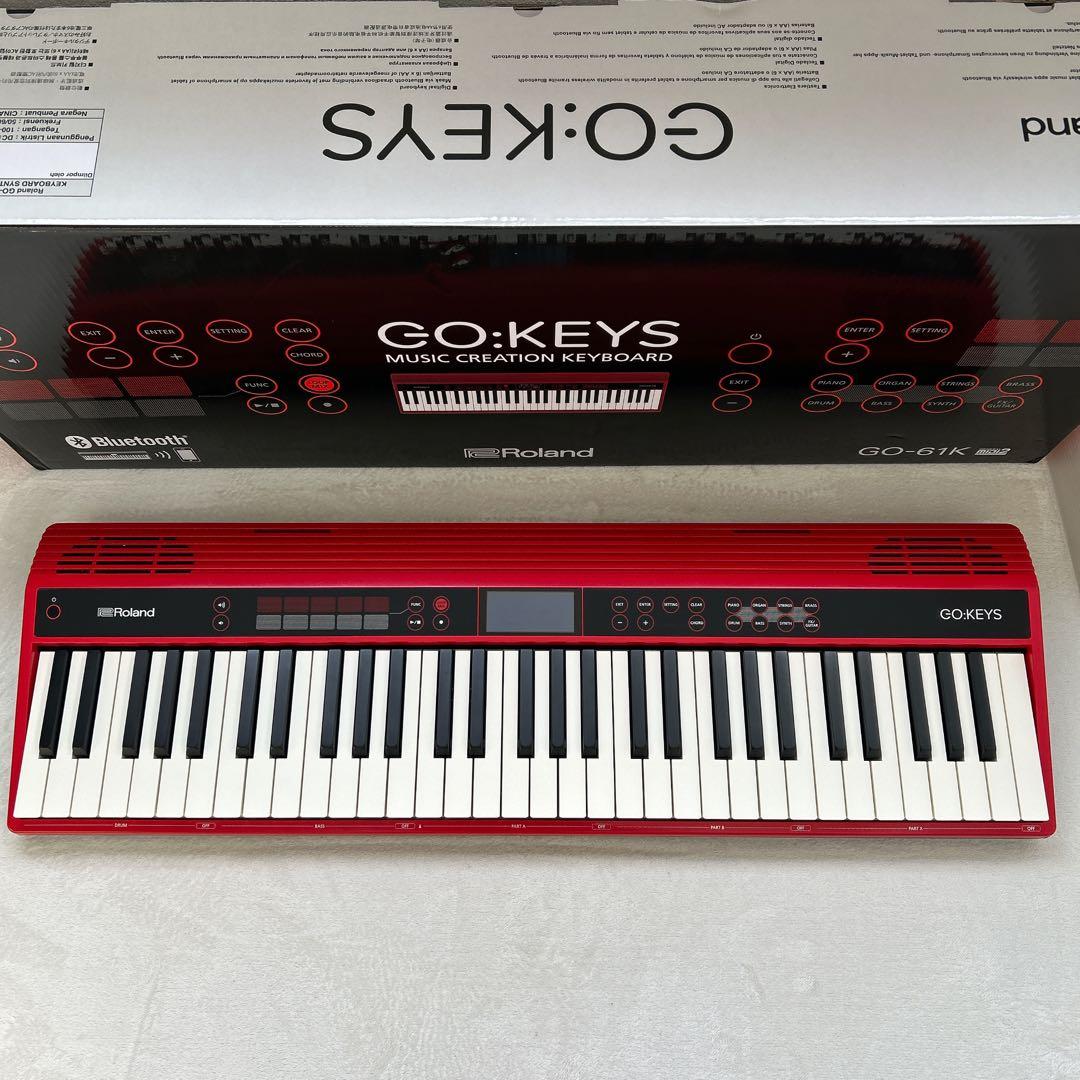 Roland GO:KEYS GO-61K キーボード ローランド 箱・ケース付