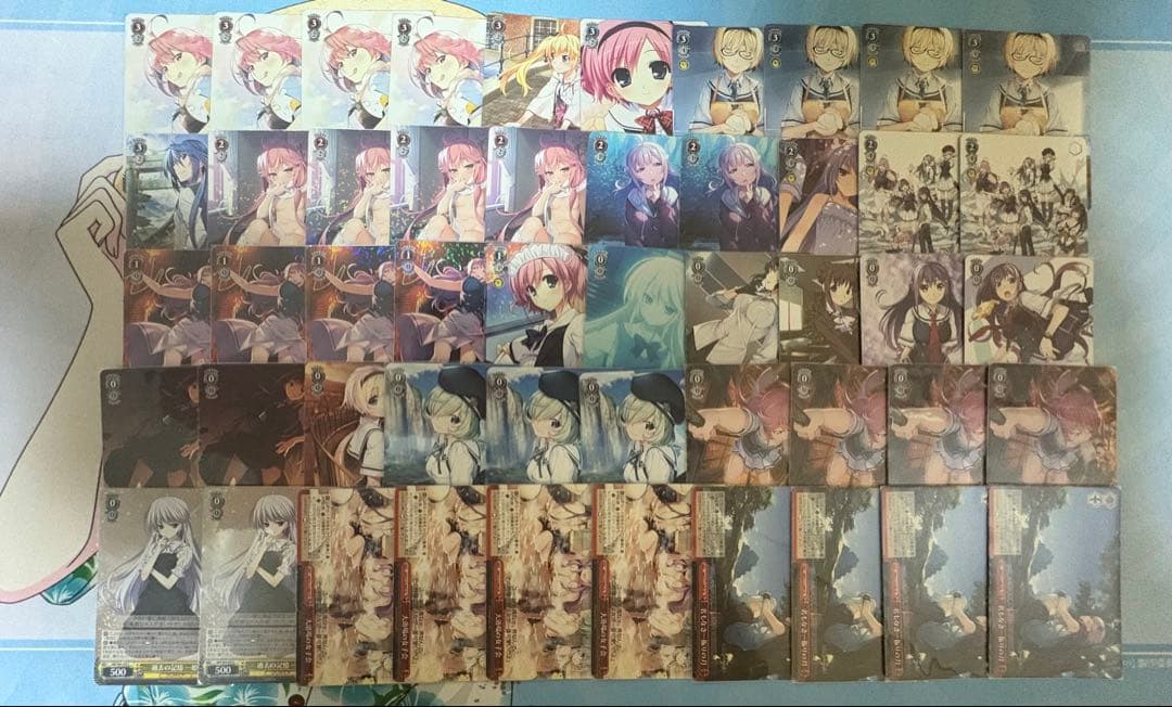 ヴァイスシュヴァルツ グリザイア 8電源デッキ + デッキパーツ