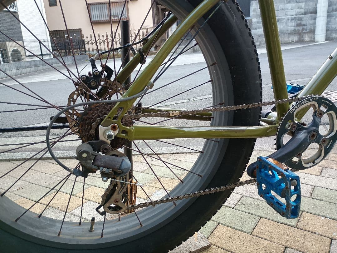 ファットバイク サカモトテクノ 26✕4.0 ディスク　7段変速　狭山市引取限定