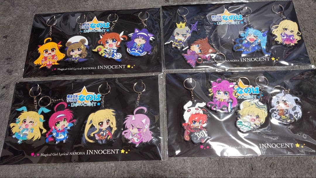 魔法少女リリカルなのは INNOCENT チヴィットラバーキーホルダー　ラバスト