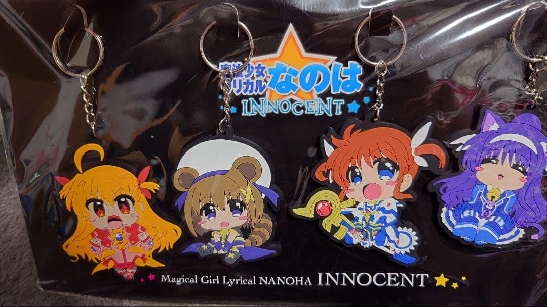 魔法少女リリカルなのは INNOCENT チヴィットラバーキーホルダー　ラバスト