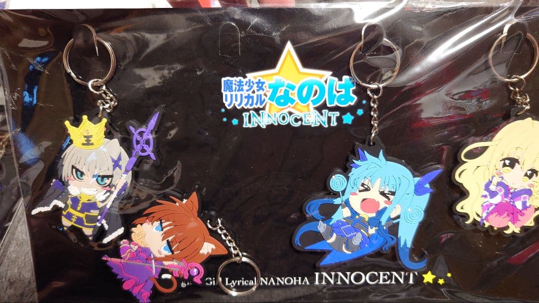 魔法少女リリカルなのは INNOCENT チヴィットラバーキーホルダー　ラバスト