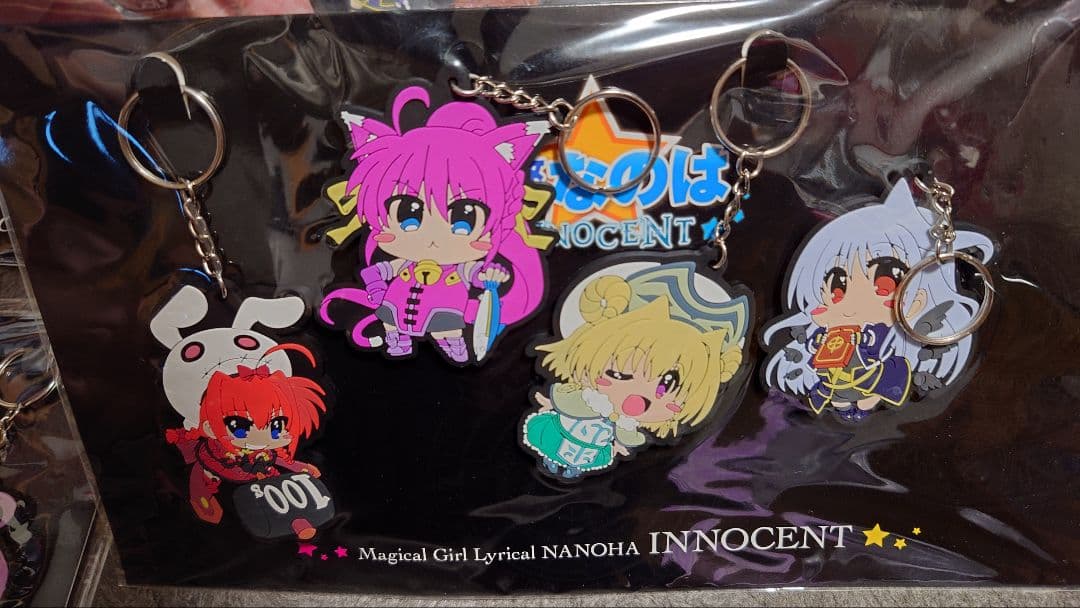 魔法少女リリカルなのは INNOCENT チヴィットラバーキーホルダー　ラバスト