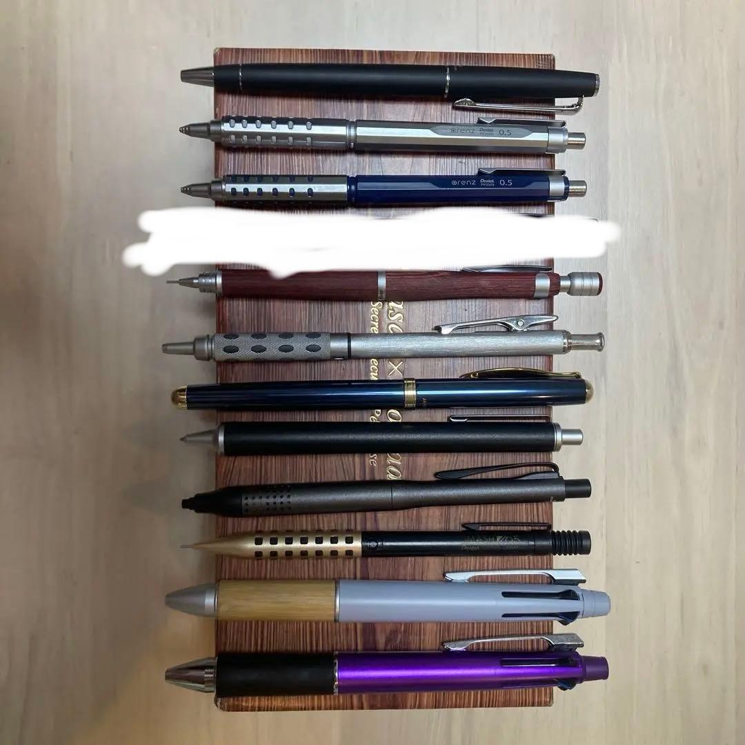 シャーペン　ボールペンまとめ売り　筆箱付き