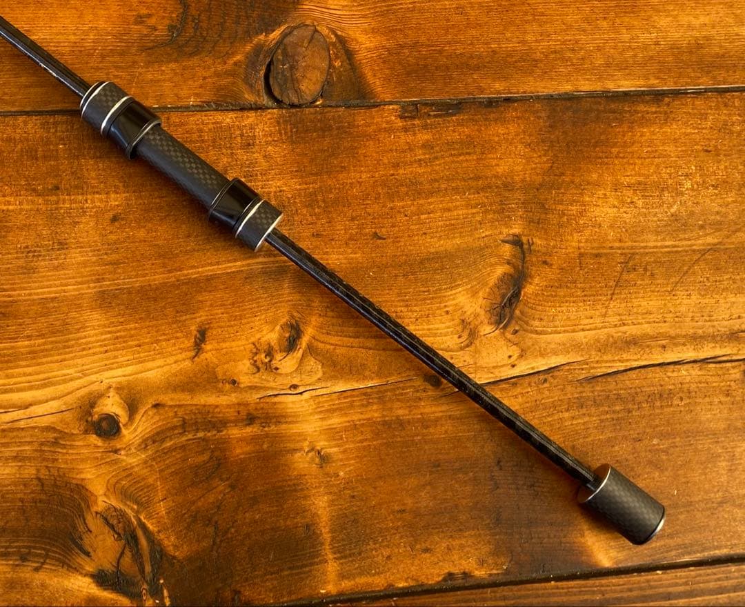 アジングセット　アジングロッド　S612ULF 183cm スピニング　ブラック