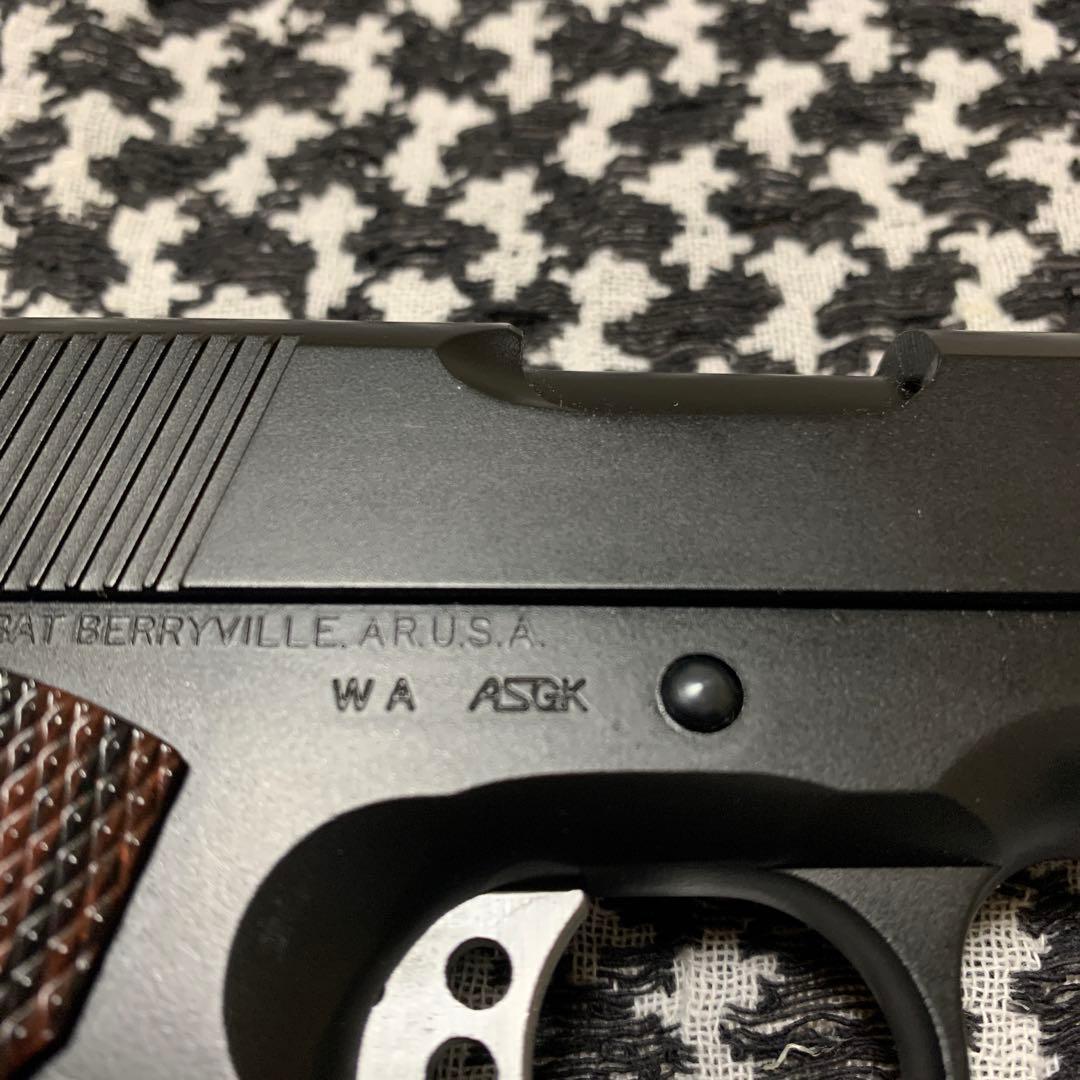 WA ウエスタンアームズ　ウィルソンコンバットFBIトライアルピストル　ガスガン